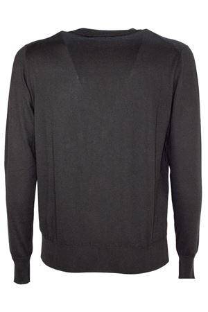 Maglia in misto cotone e cashmere nero MAURO GRIFONI | GS110034115003